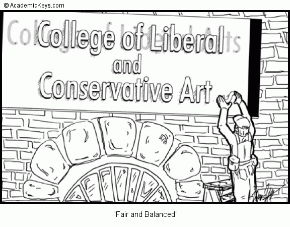 Cartoon #4, Fair and Balanced